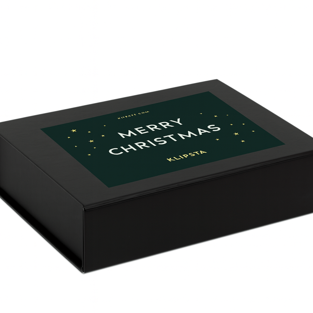 Buy "Merry Christmas" Gift Box - KLIPSTA Ships Today!