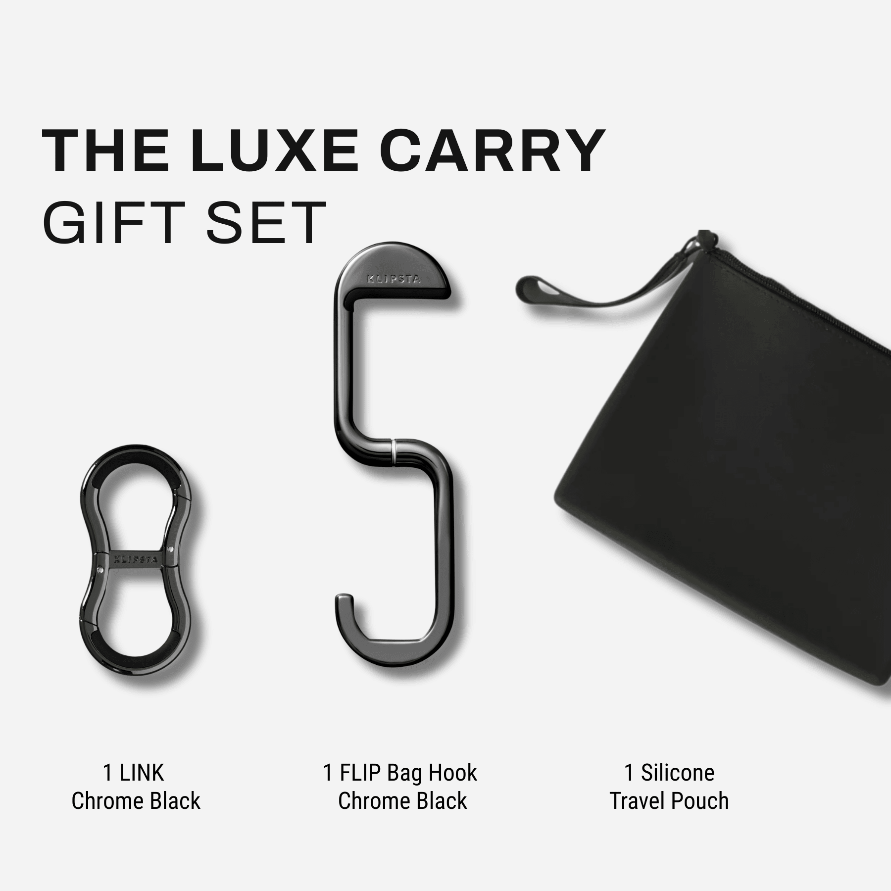Buy The Luxe Carry Set - KLIPSTA Ships Today!