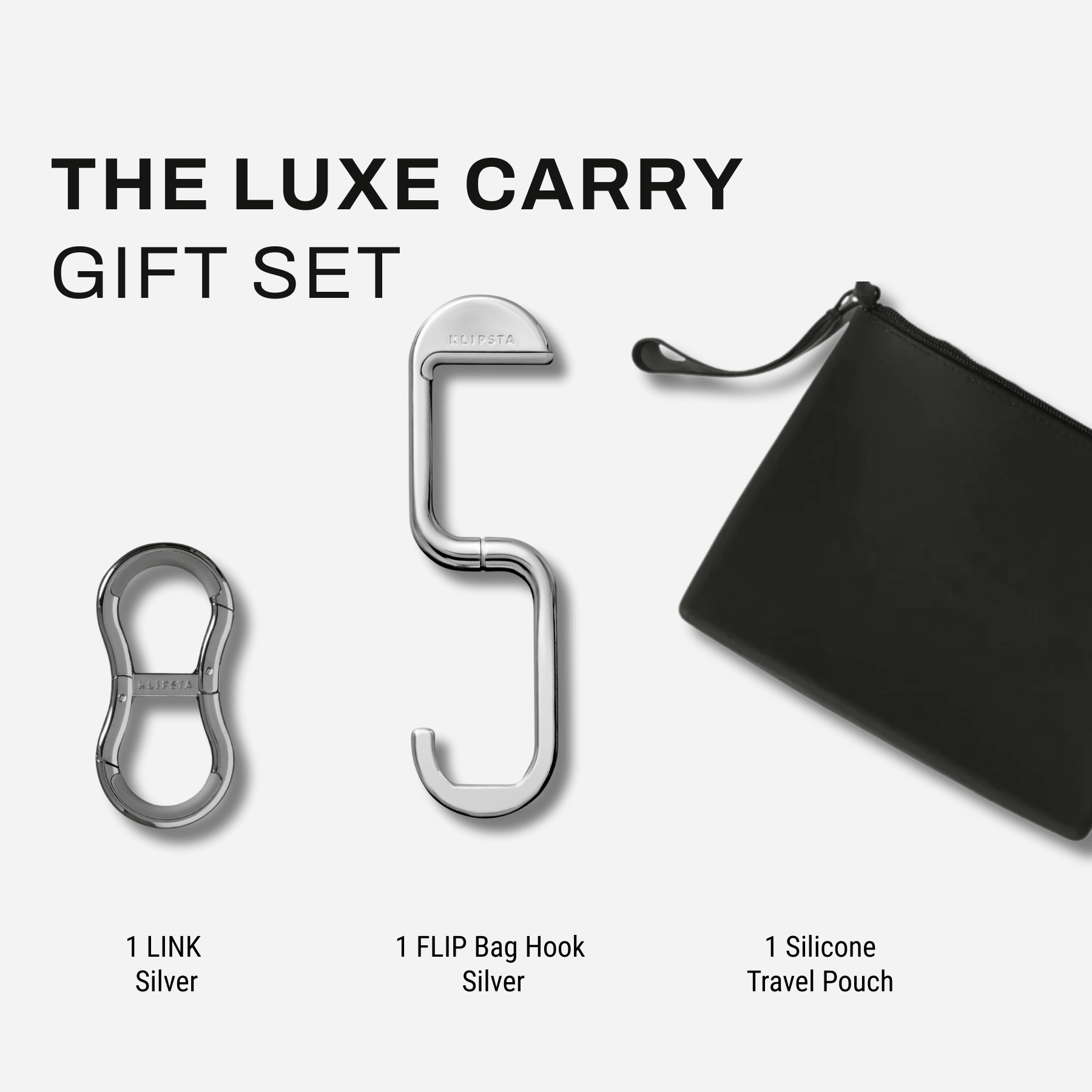 Buy The Luxe Carry Set - KLIPSTA Ships Today!