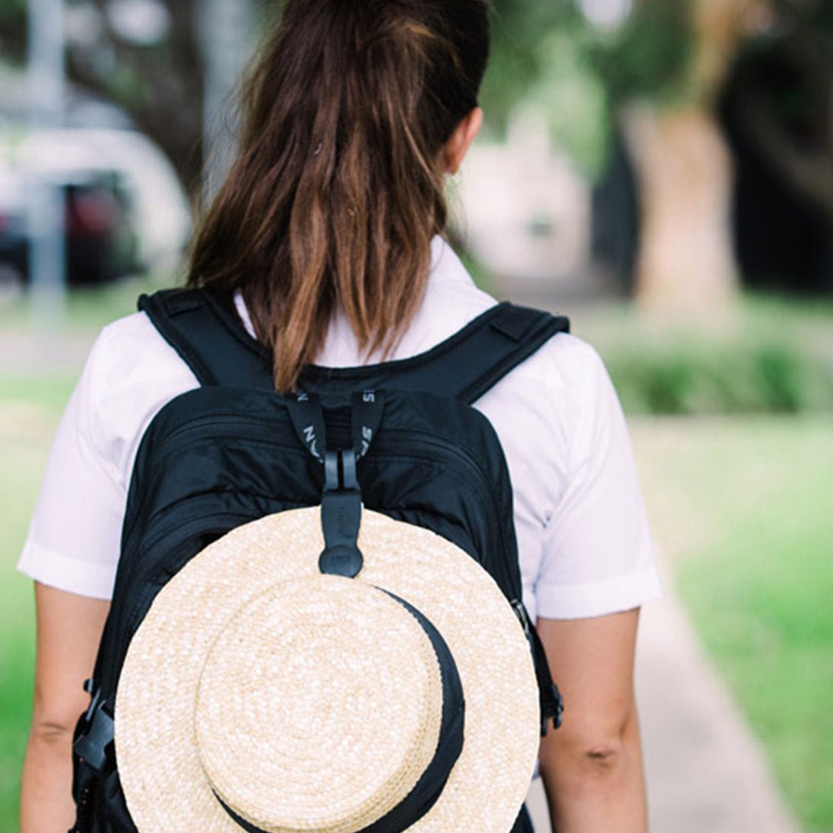 Klipsta Hat Clip Secure Your Hat School Travel Smart Clip – Adventure Awaits